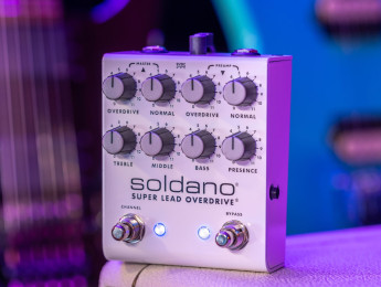 Soldano SLO Plus, el sonido del mítico amplificador SLO-100 en un pedal, y ahora con doble canal