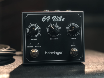 Behringer 69 Vibe, la compañía alemana lanza un clon del Uni-Vibe, y anuncia su regreso al NAMM