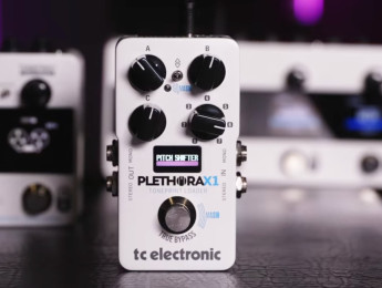 TC Electronic Plethora X1, la versión de un solo efecto de la familia de multiefectos Plethora