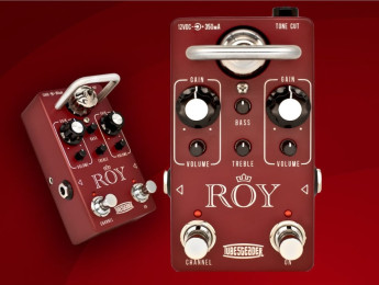 Tubesteader Roy, un pedal con válvula y dos canales que recrea un amplificador Vox AC30 Top Boost