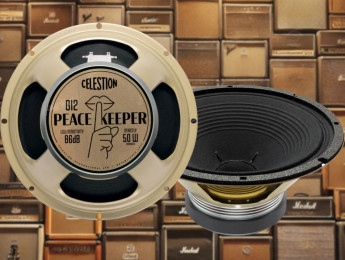Celestion Peacekeeper, un altavoz de 12″ y 50W a 8Ω con atenuación incorporada