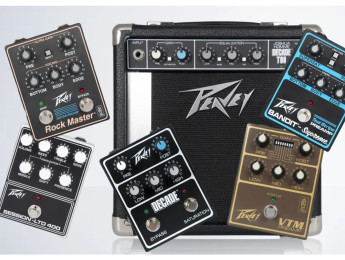 Peavey pone sus amplis a nuestros pies con los pedales Decade, Bandit, Session, Rock Master y VTM