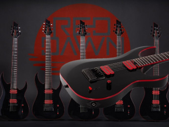 Schecter estrena la linea Sunset Red Dawn con guitarras de 6 y 7 cuerdas, y con versiones barítono