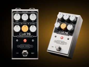 Origin Effects Cali76 Stacked Compressor, inspirado en el Urei 1176, pero ahora con doble etapa en cascada