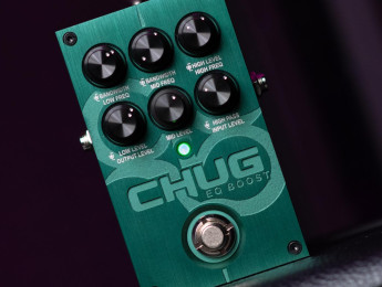 Chug EQ Boost, el tercer pedal de Solar Guitars es un booster y una EQ paramétrica para ritmos metaleros