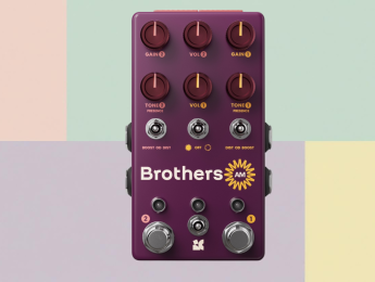 Chase Bliss colabora con Analog Man para crear el overdrive Brothers AM, ¿primo del King of Tone?