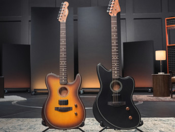 Fender Acoustasonic Standard Telecaster y Jazzmaster, ya disponibles estas electroacústicas mas asequibles
