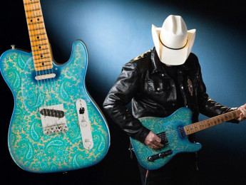 Fender y Brad Paisley han colaborado en la creación de la guitarra 1967 “Lost Paisley” Telecaster