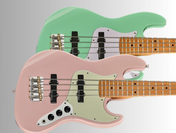 Harley Benton JB-62CC Mini, un pequeño bajo con escala de 23" y en dos colores, para llevarse de vacaciones