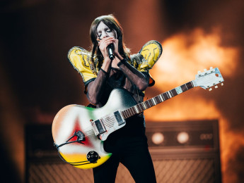 La inusual guitarra del representante italiano en Eurovisión 2025: la Wandrè Rock Oval