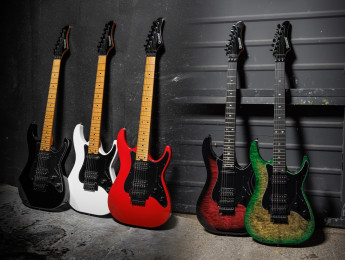 Kramer Volante, un nuevo modelo para shredders en 4 versiones con diferentes pastillas, puente y acabados