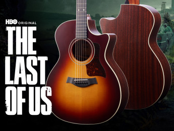 Taylor The Last of Us Replica 314c, basada en la guitarra tocada por Joel y Ellie en la popular serie de HBO