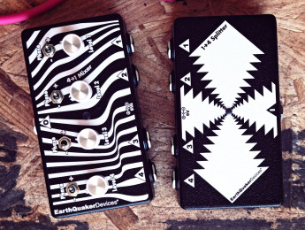 EarthQuaker Devices One to Four Splitter y Four to One Mixer: un divisor de señales con búfer y un mezclador