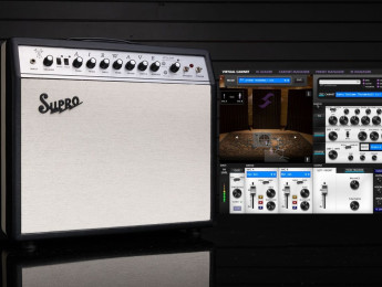 Supro Airwave: un amplificador de 25W que combina válvulas con la emulación digital de Two Notes DynIR