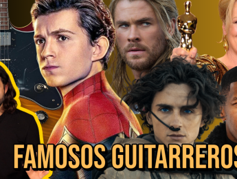 Actores y celebridades que tocan la guitarra