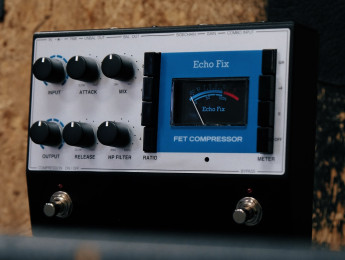 Echo Fix EF-P5 FET Compressor, un pedal compresor analógico de alta gama inspirado en el Urei 1176
