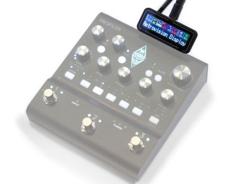Retrovision: mini pantalla a color que se conecta al Kemper Player y muestra efectos, afinador, y más