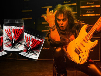 Ponte mamadísimo con Yngwie Malmsteen y sus nuevos suplementos de proteínas y vitaminas