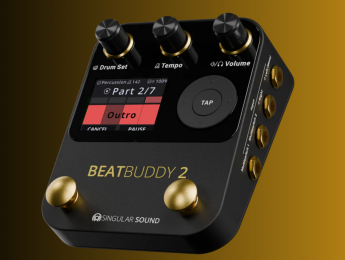 BeatBuddy 2 y Superswitch: nueva versión del popular pedal de ritmos de batería y de su controlador externo