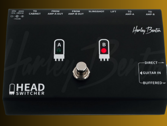 Harley Benton Tube Head Switch: alterna de forma segura entre dos cabezales y una misma pantalla
