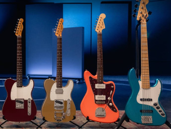La gama Squier Classic Vibe 2025 incluye Telecasters con Bigsby y Strats en configuración HSS con puente fijo