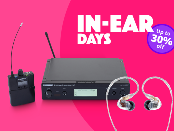 Llegan los «In-Ear Days» de Thomann: descuentos de hasta el 30 %