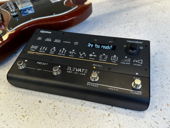 Quilter Elevate: un multiefectos minimalista y de manejo sencillo con USB, MIDI y Bluetooth