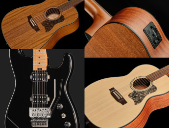 Harley Benton estrena las acústicas CLD-65 y CLO-65 con o sin previo, y nuevo acabado Black para la ST-80FR