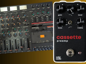 El "sonido casette" de los 80 en tu guitarra, gracias al pedal Color Audio Casette Preamp