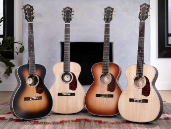 Guild M-50 y M-40 Standard: acústicas Made in USA tamaño Concert para cantautores y amantes del fingerstyle