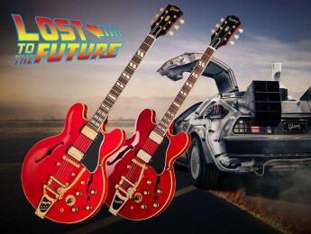Aún no ha aparecido la ES-345 perdida de "Regreso al Futuro", pero han hecho dos replicas Gibson y Epiphone
