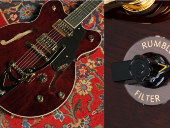 La Gretsch Abbey Road RS201 Studiomatic incluye el filtro RS97 Rumble de los míticos estudios de grabación