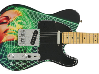 Fender y Palace Skateboards presentan una Telecaster en edición limitada con estética rave noventera