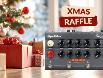 Gana un pedal amplificador Hughes & Kettner: ¡sorteo de Navidad en Gearnews!