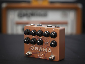 Crazy Tube Circuits Orama, un pedal dual inspirado en el ampli Orange OR120 y el fuzz Frantone Peachfuzz
