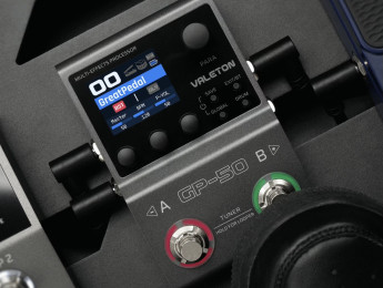 Valeton GP-50: evolución del popular GP-5 con mejor pantalla, más controles y conexiones, y batería recargable