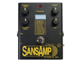 Tech 21 anuncia una nueva edición limitada del SansAmp Classic para principios de 2026