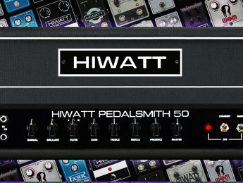 Hiwatt Pedalsmith: dos cabezales de 30 y 50 W a válvulas diseñados como plataformas para pedales