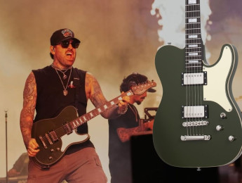 Schecter Jack Fowler PT en Drab Green, una nueva signature estilo Tele para el guitarrista de Jelly Roll