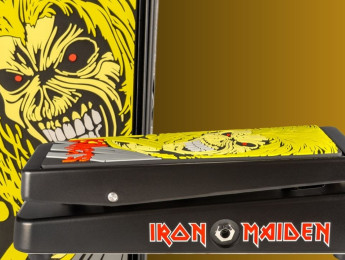 Posiblemente el Wah más chulo que hemos visto: el Crybaby "Killers" de Iron Maiden