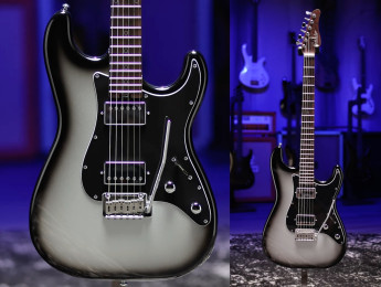 Schec­ter Nick Johnston Traditional HH en Atomic Mercury: version más asequible de su signature con humbuckers