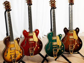 Gretsch Broadkaster Jr. LX y Broadkaster LX Center Block, guitarras Made In Japan con cuerpo de arce flameado
