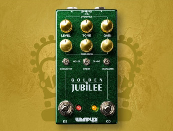 El Wampler Golden Jubilee combina el sonido de un ampli Marshall y de un Mesa Boogie en un pedal