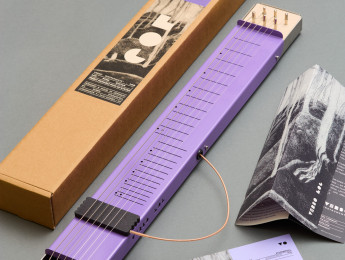 LOG: una innovadora Lap Steel Guitar con pastillas magnéticas móviles que pueden funcionar en estéreo