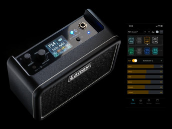 Laney Prism-Mini: amplificador portátil estéreo con multiefectos, 100 presets, batería recargable y Bluetooth