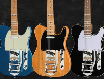 Harley Benton actualiza sus modelos TE-52 y TE-62 estilo Telecaster con un vibrato tipo Bigsby