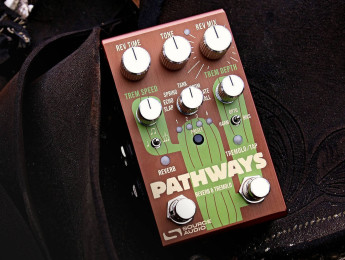 Source Audio Pathways Reverb & Tremolo: 7 tipos de reverb y eco, y 3 de trémolo en un sólo pedal