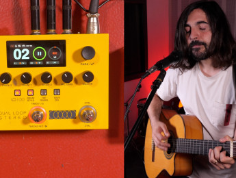 Review de Nux Dual Loop Stereo, looper de dos pistas cuantizado y con caja de ritmos