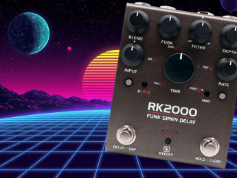 Keeley recrea el legendario delay DM2000 con el nuevo RK2000 Funk Siren