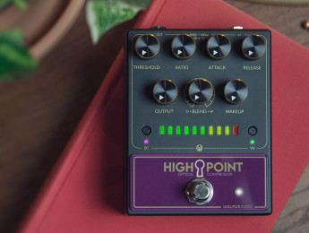 El Walrus Audio Highpoint es un compresor óptico con calidad de estudio diseñado para dejar siempre conectado